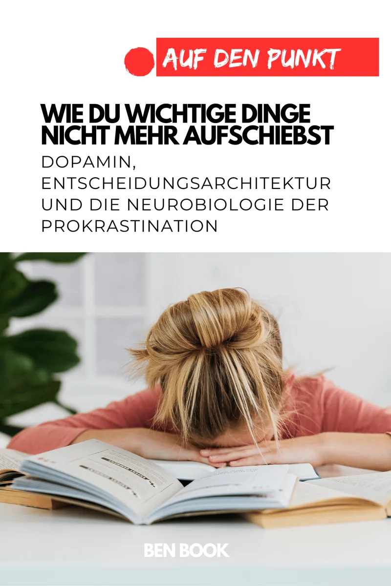 Cover: Wie du wichtige Dinge nicht mehr aufschiebst